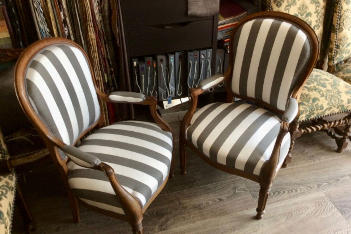 Tapissier, Restauration de fauteuil Paris 7ᵉ et 8ᵉ Arrondissement